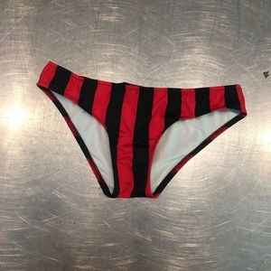 Solid & Striped Bikini Bottom XS